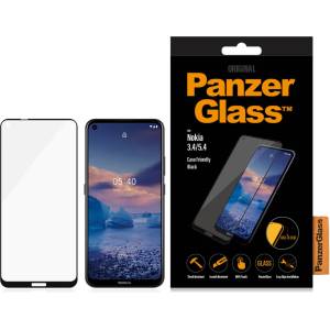 Panzer Стъклен протектор PanzerGlass за Nokia 3.4/5.4 CaseFriendly - Черен