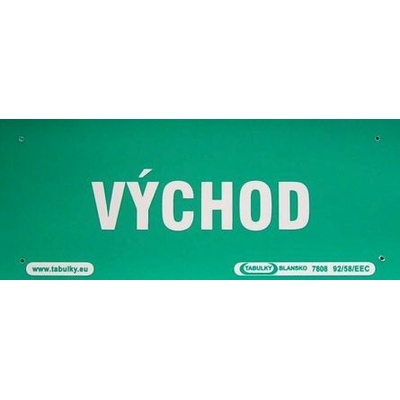VT VÝCHOD plast 210x87