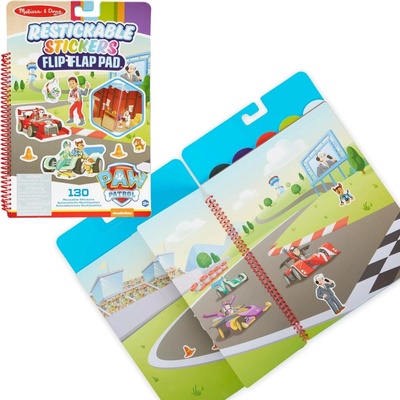 Melissa & Doug tlapková patrola kniha se samolepkami klasická mise