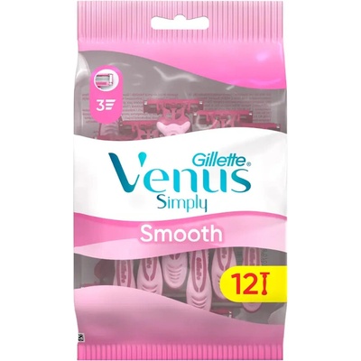Gillette Dámská holítka Simply Venus 3 12 ks – Hledejceny.cz