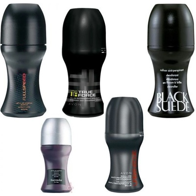 Avon Black Suede Touch roll-on antiperspirant 50 ml