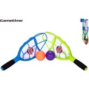 Gametime catch ball házecí hra 2ks raket 40cm s míčky 2ks v síťce