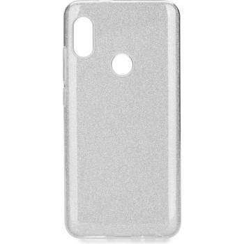 Forcell Блестящ Силиконов Калъф за XIAOMI Redmi Note 7, FORCELL Shining Case, Сребрист (5901737996541)