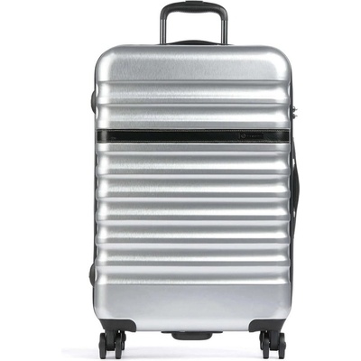 Bugatti Куфар Bugatti Corium M, 55 l, поликарбонат/алуминий, сребрист (49 7101 43)