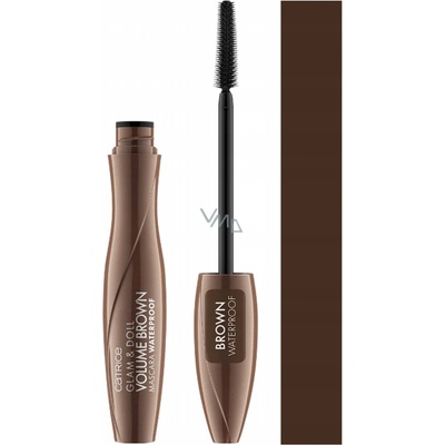 Catrice Glam & Doll Volume riasenka hnedá vodeodolná 10 ml