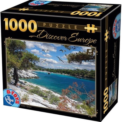 D-Toys Korfu Grécko 1000 dielov