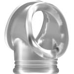 Sono No. 48 Cockring with Ball Strap Transparent