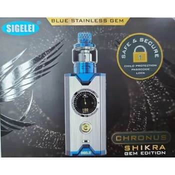 Електронна цигара/вейп Sigelei Chronus Shikra Gem Edition 200W TC, стартов комплект