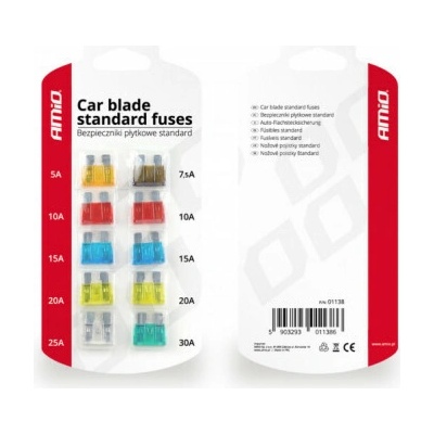 Amio autopoistky STANDARD 10ks blister