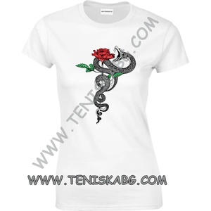 Fruit of the Loom Тениска - Rose snake