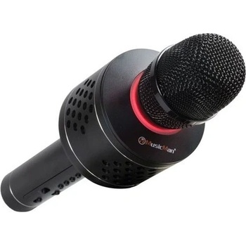 Technaxx PRO bluetooth karaoke mikrofon 2x3W repro LED RGB a funkcí TWS černá BT X35 4686