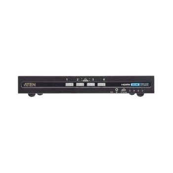 ATEN 4-Port USB - 4K HDMI Secure KVM Switch with Card Reader (PSD PP V4.0 Compliant)