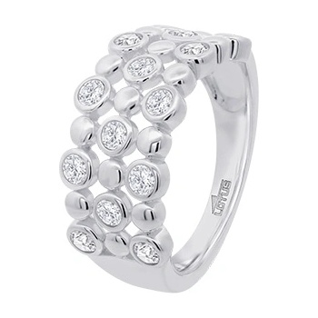 Lotus Silver Дамски сребърен пръстен Lotus Silver LP3879-3/112 (LP3879-3/112 LP3879-3/114 LP3879-3/116)