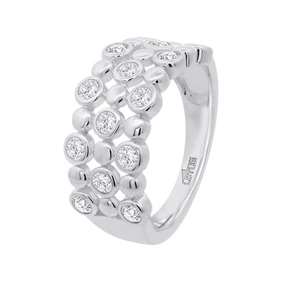 Lotus Silver Дамски сребърен пръстен Lotus Silver LP3879-3/112 (LP3879-3/112 LP3879-3/114 LP3879-3/116)