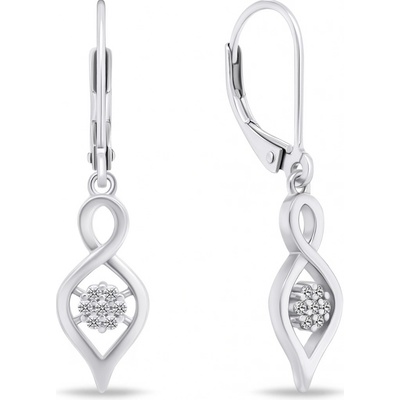 Brilio Silver náušnice EA738W