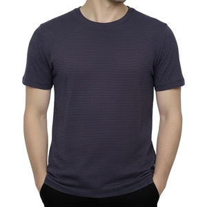 GreenBomb Мъжка тениска GreenBomb Basic Spice T-shirt - Purple Blue Stripes (217-0558-0312)