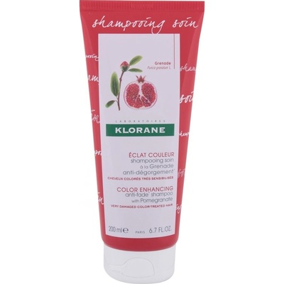 Klorane pečující šampon s granátovým jablkem 200 ml