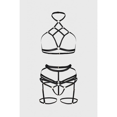 Passion MORGAN SET WITH OPEN BRA