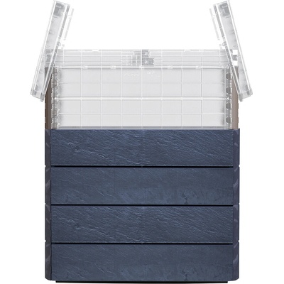 Garantia Ergo Quadro Turbo Plus Vysoký záhon Stone M plast 80 x 60 x 85 cm antracit 645181