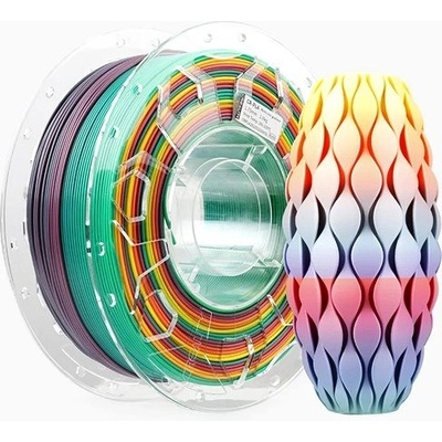 Creality PLA 1,75mm transparent spool 1 kg dúhový CR-PLA Rainbow