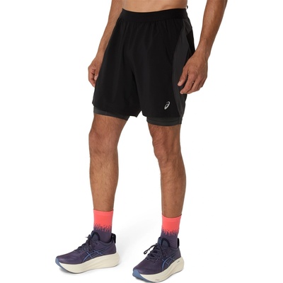 ASICS Къси панталони Asics Men's Road N Short Performance Running Shorts - Formanc Blk/Gry