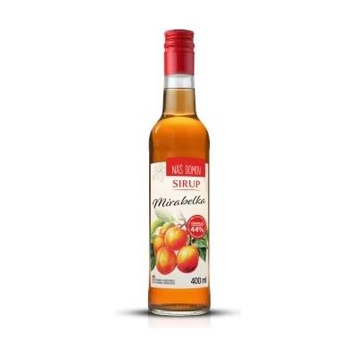 Náš Domov Mirabelka sirup 400 ml