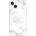 ERT GROUP Калъф Abstract за Iphone 14, Бял мрамор (BPCABS3786)