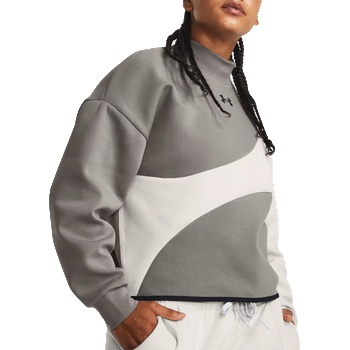 Under Armour Суитшърт Under Armour Unstoppable Fleece Crop Crew 1379845-294 Размер M