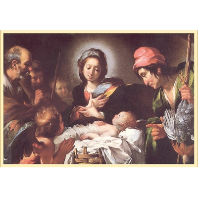 Paulínky Vánoční pohled Klanění pastýřů – Strozzi (Série Vánoce – 4)