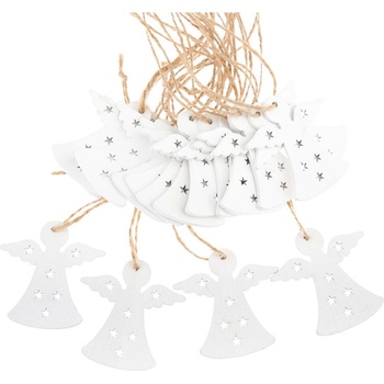 Dakls Дървени Коледни украси в комплект 18 бр. 5 cm Angels - Dakls (SVIC192084)