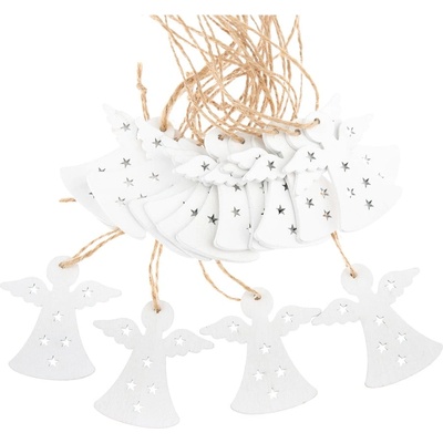 Dakls Дървени Коледни украси в комплект 18 бр. 5 cm Angels - Dakls (SVIC192084)