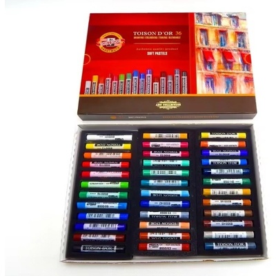 Koh-I-Noor Toison D'Or suché umělecké pastely sada 36 barev – Zboží Mobilmania