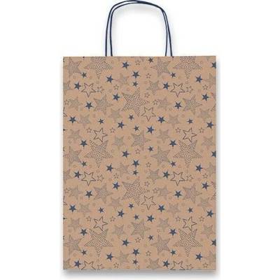 Taška SADOCH Kraft Stelline modrá 16x21x
