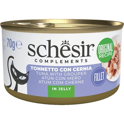 Schesir Cat Complements Tuniak s kanicom obrovským v želé 70 g