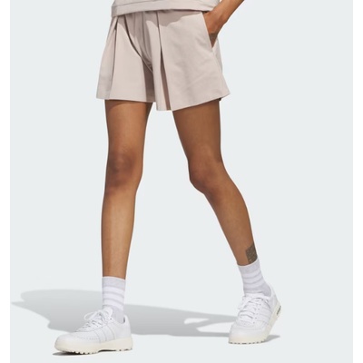 adidas W kraťasy Go-To Pleated béžové
