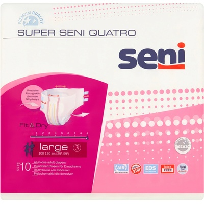 Seni Super Quatro L 10 ks – Zboží Dáma