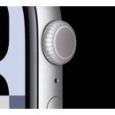Chytré hodinky Apple Watch Series 10 46mm stříbrný hliník s oblačně modrým provlékacím řemínkem MWWN3QC/A