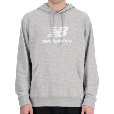 New Balance Мъжки суичър New Balance Sport Essentials Fleece Logo Hoodie - Athletic Grey (017-4404-0111)