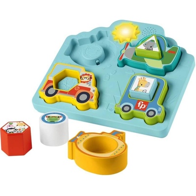 Fisher Price puzzle dopravné prostriedky