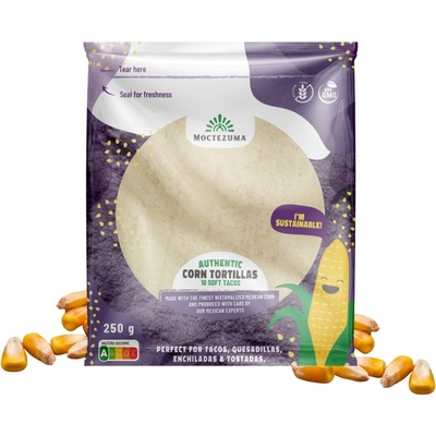 Moctezuma Foods White Corn Tortilla 250 g