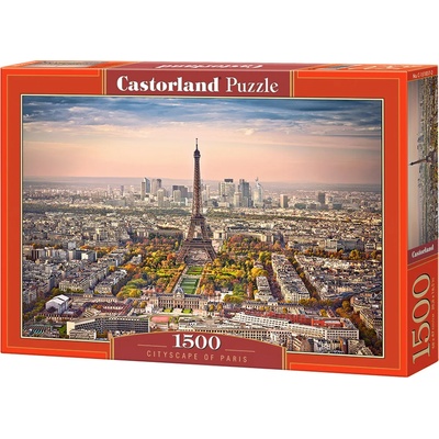 Castorland Пъзел Castorland от 1500 части - Градски пейзаж на Париж (C-151837-2)