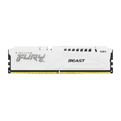 Памет Kingston FURY Beast White 16GB DDR5 6000MHz CL36 KF560C36BWE2-16 (V32567)