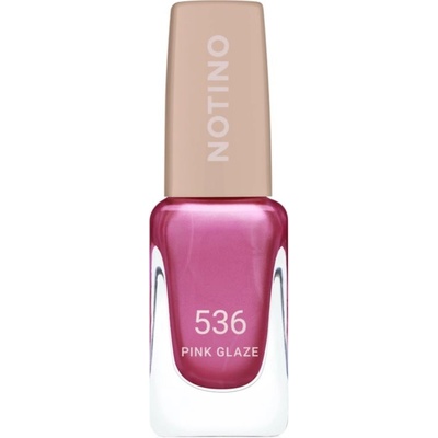 Notino Gel Effect Nail Polish lak na nechty s gélovým efektom 536 Pink Glaze 10 ml