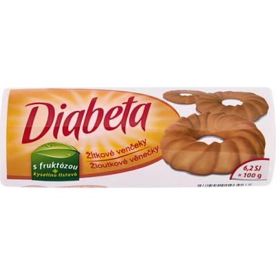 Diabeta Žĺtkové venčeky 35 g