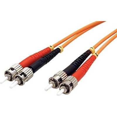 Goobay 21.92.9701 optický patch ST-ST 50/125 (multi mode) duplex 1m