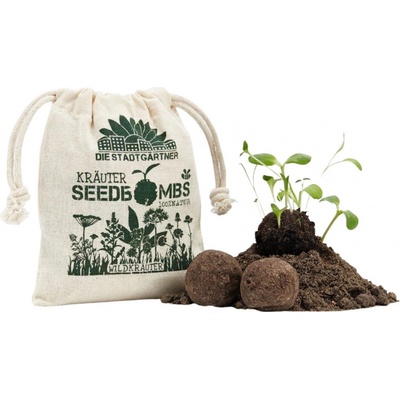 Die Stadtgärtner Seed Bombs "Divoké bylinky" 8 ks