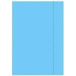 Interdruk Briefcase with elastic band A4+ Fluo blue (10pcs)