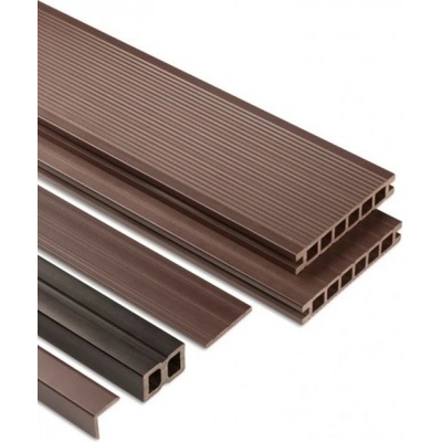 Effector Декинг WPC Salag Eco 25х140мм орех 2.2м (394916)