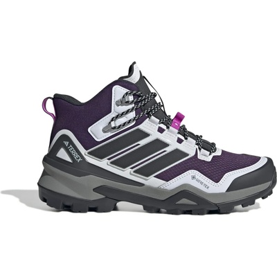 adidas Terrex Дамски туристически обувки adidas Terrex Women's Skychaser Mid GTX Walking boots - Aurora Plum / Carbon / Purple Burst - размер 38 (EU) (119-1000-0314)