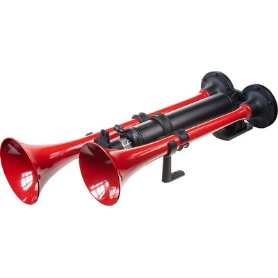 2-tónová fanfára 600mm, červená, 24V bez kompresoru